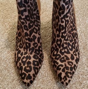 Leopard Booties